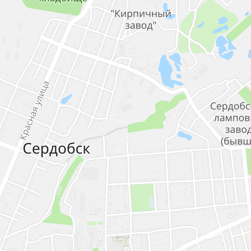 Сердобск на карте