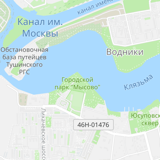 Водники Красноярск на карте.